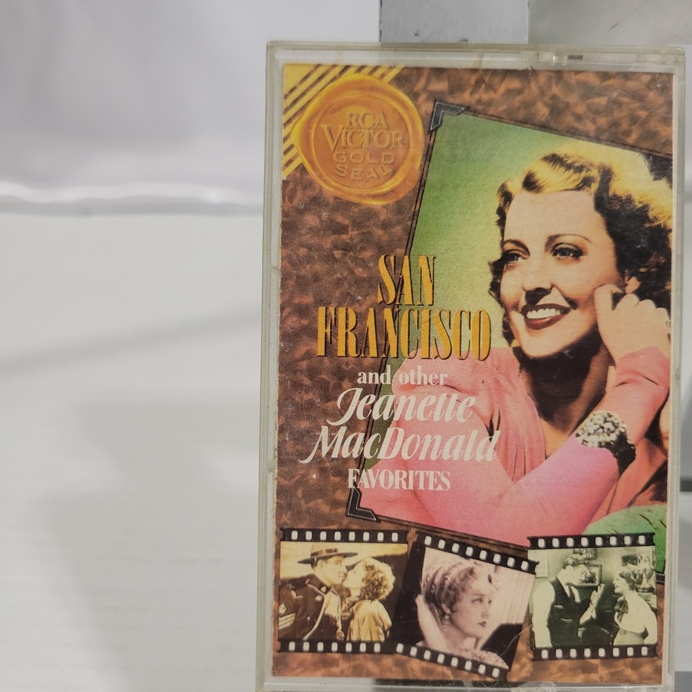 RCA Victor San‎ Francisco Jeanette MacDonald Favorites Gold Seal Cassette